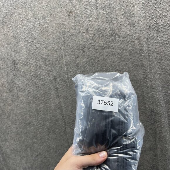 John Varvatos USA Shirt Mens Large Gray Black Henley Long Sleeve Stretch Knit - Picture 8 of 8